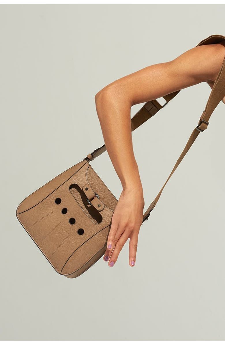 PERRIN PARIS Cabbie Xbody Bag, Alternate, color, Sepia