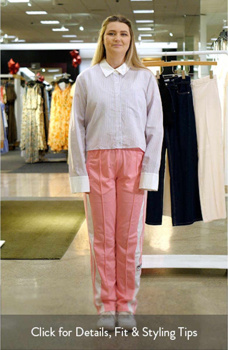 Bonnie Stripe Button-Up Shirt, sales video thumbnail