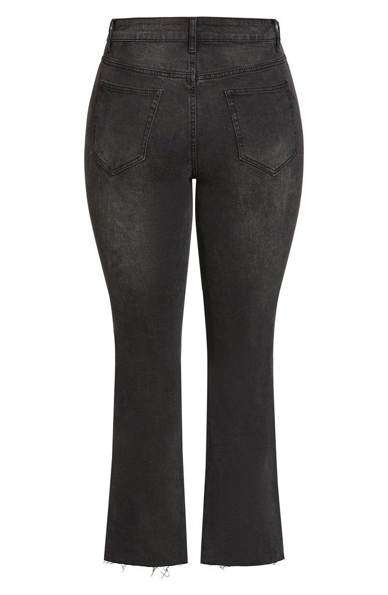 City Chic Harley Crop Flare Jeans, Alternate, color,