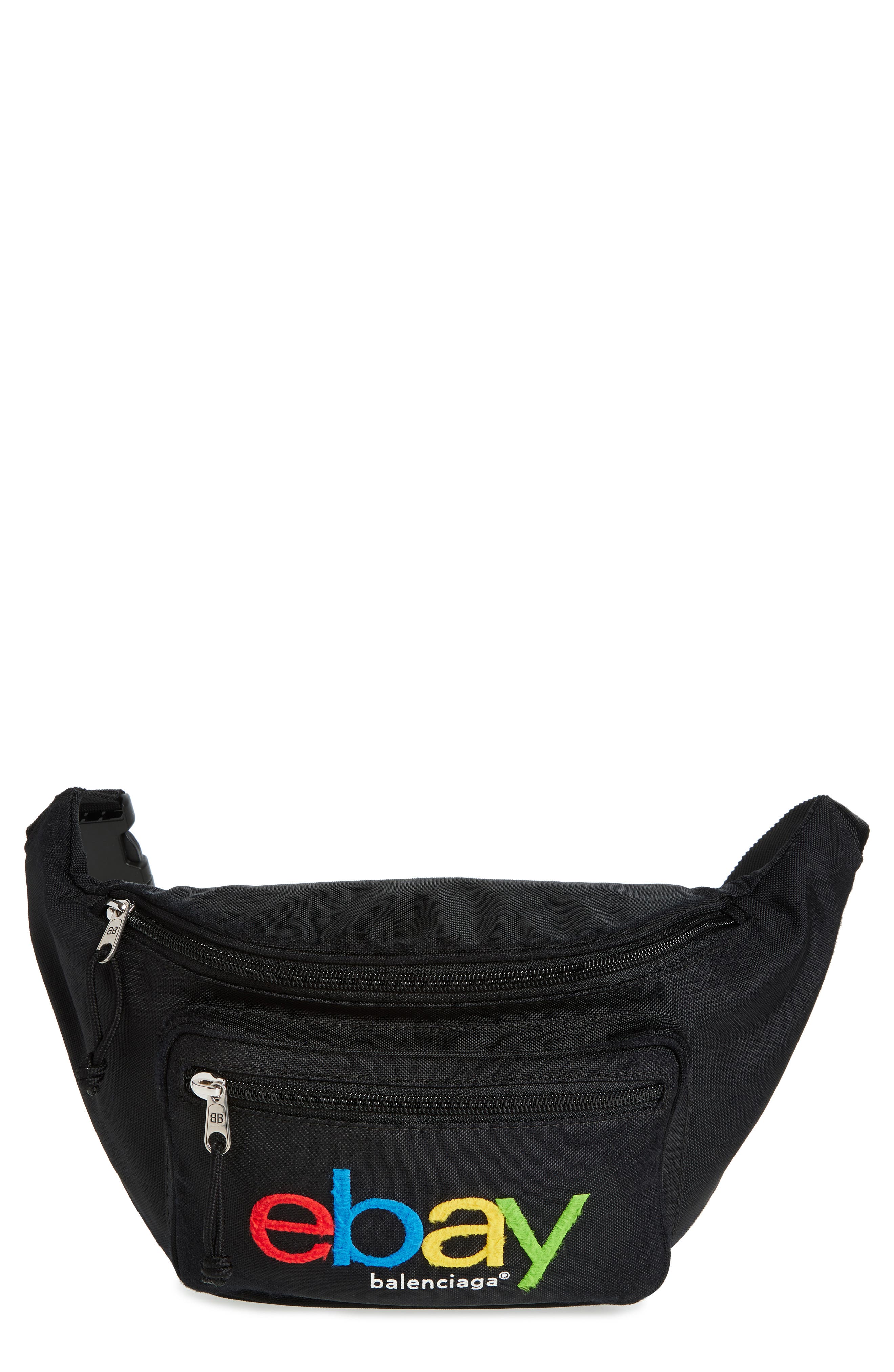 Balenciaga x ebay Explorer Belt Bag, Main, color, 