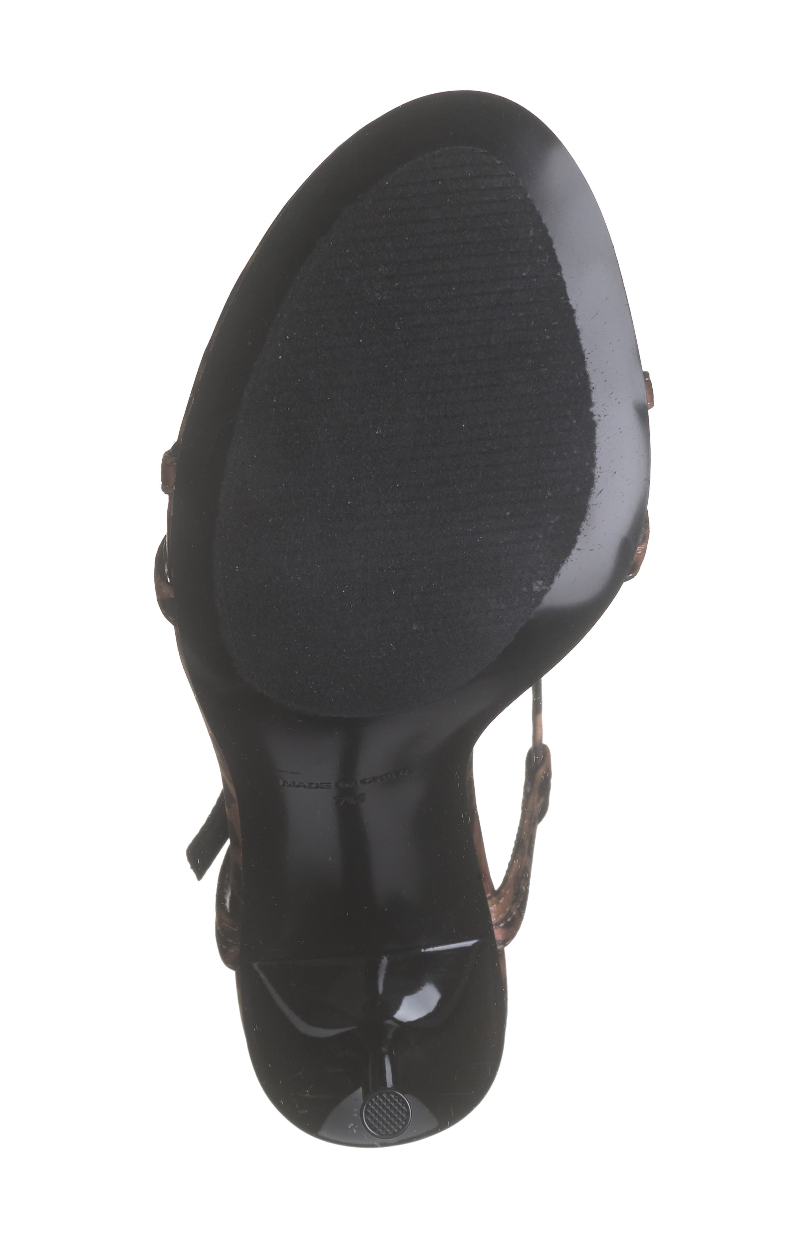 Steve Madden Deeva T-Strap Sandal, Alternate, color, Leopard