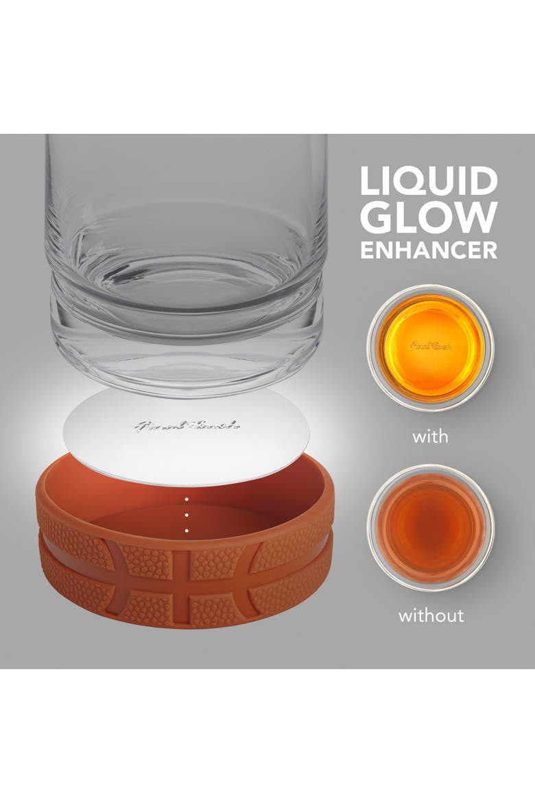 All-Star Basketball Tumbler with Ice Mould, Alternate, color, Clear