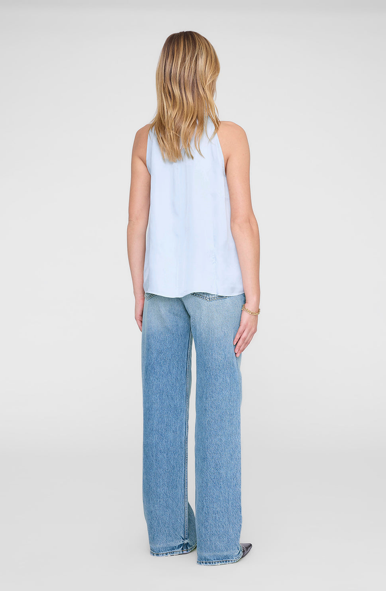 ANINE BING Marie Top, Alternate, color, Pale Blue