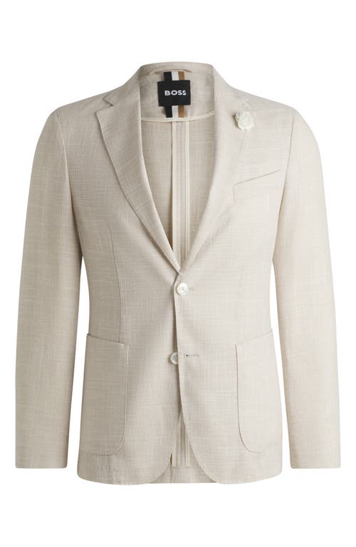 Hugo Boss Hanry Slim Fit Sport Coat In White