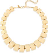 Kenneth Jay Lane Faux Ivory Statement Necklace