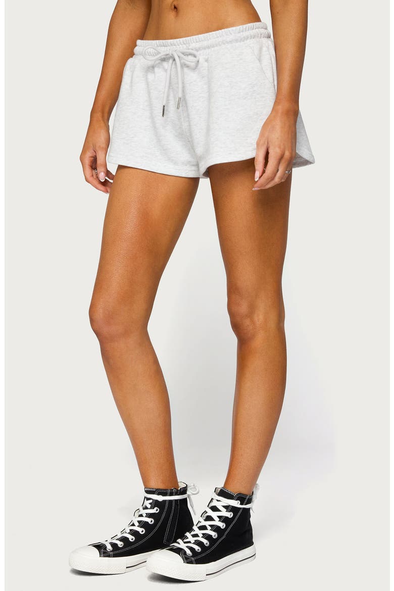 Kordelia Drawstring Sweatshorts, Alternate, color, LIGHT-GRAY-MELANGE