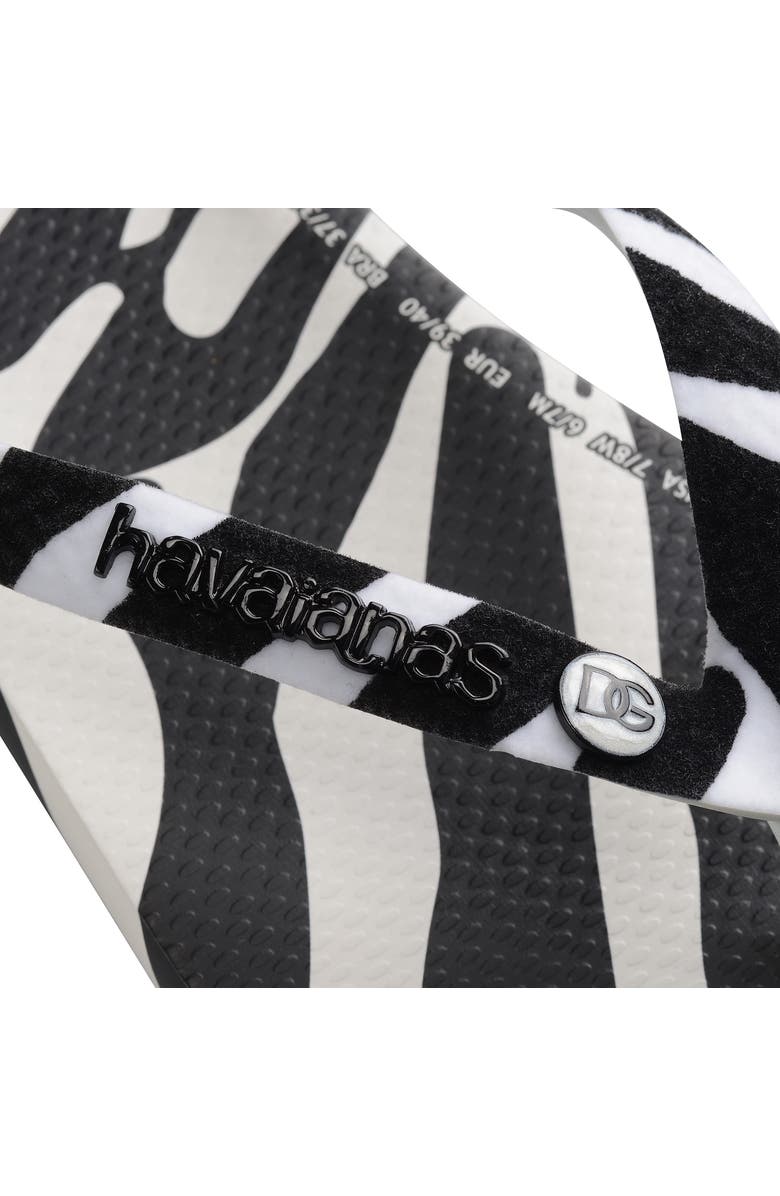 Havaianas x Dolce & Gabbana Flip Flop, Alternate, color,