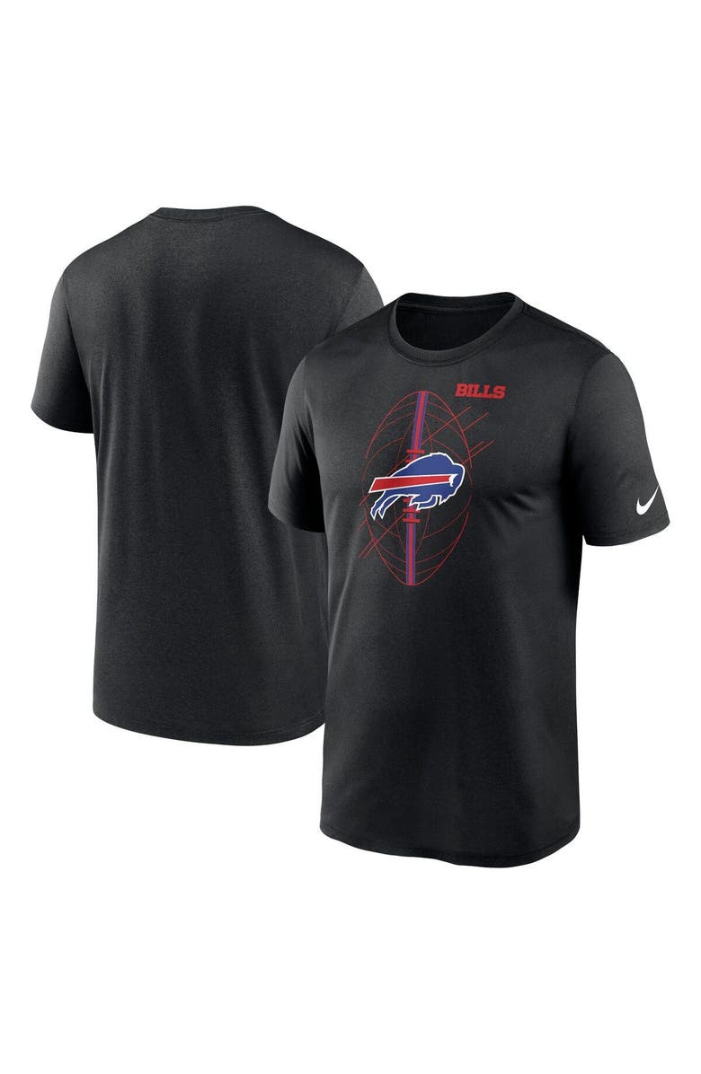 Nike Men's Nike Black Buffalo Bills Legend Icon Performance T-Shirt, Main, color, Black