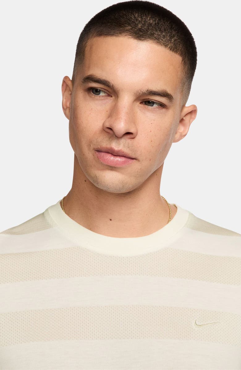 Nike Primary Dri-FIT Fitness T-Shirt, Alternate, color, Sail