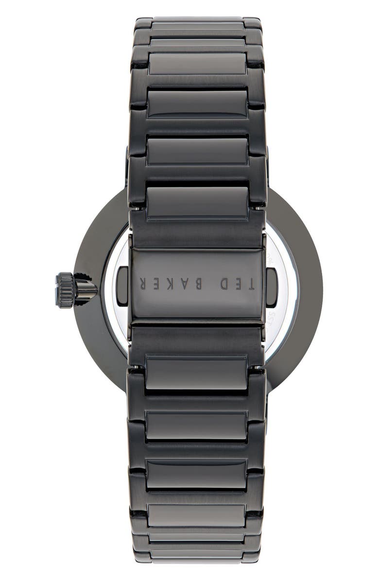Ted Baker Recycled Stainless Steel Bracelet Watch, Alternate, color,