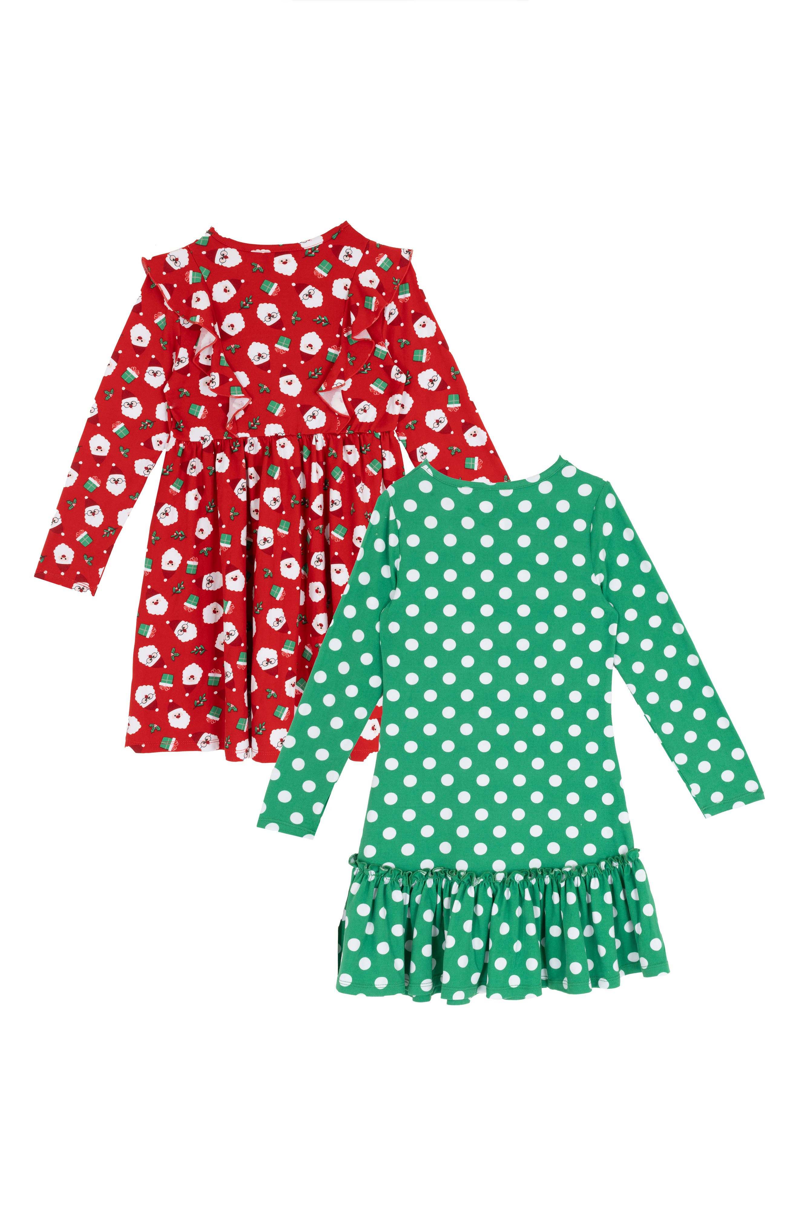 Kids' Holiday Set of 2 Assorted Dresses