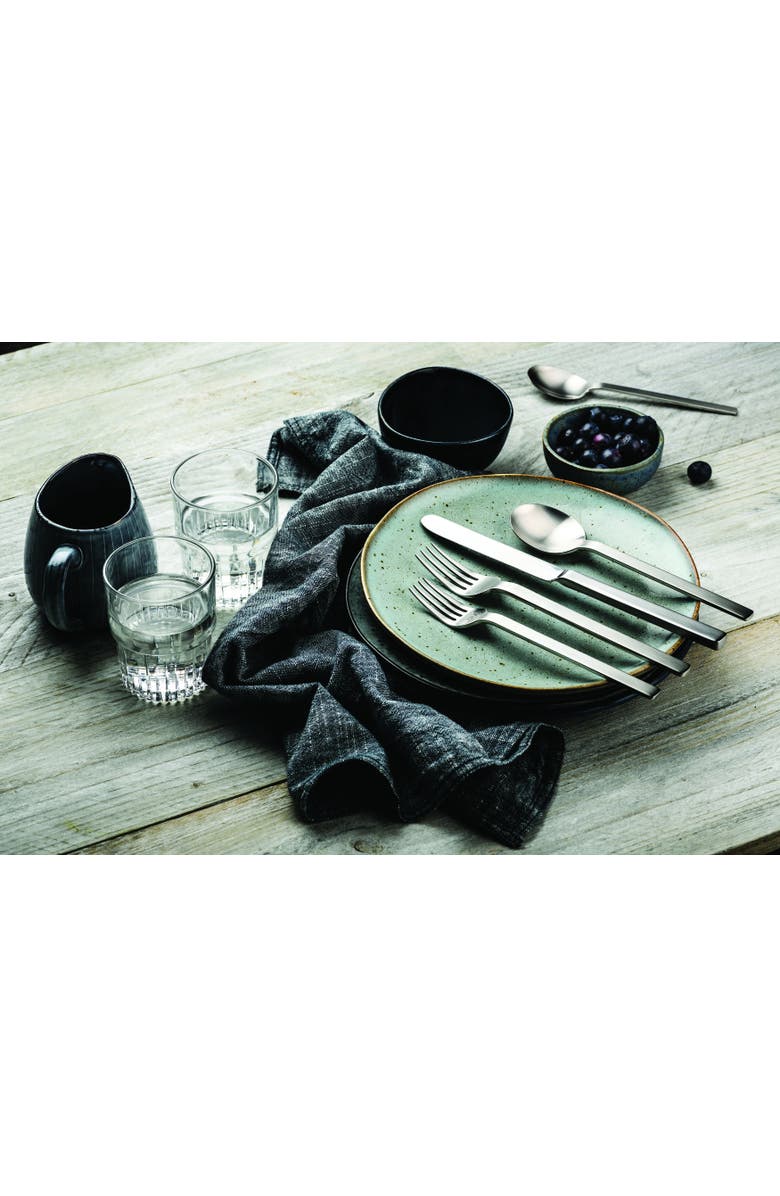 Mepra Stile Ice By Pininfarina Flatware Set - 20 Pieces, Alternate, color, Silver