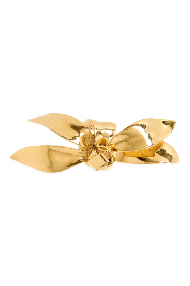 Bloom Pinky Ring, Alternate, color, SHINY GOLD