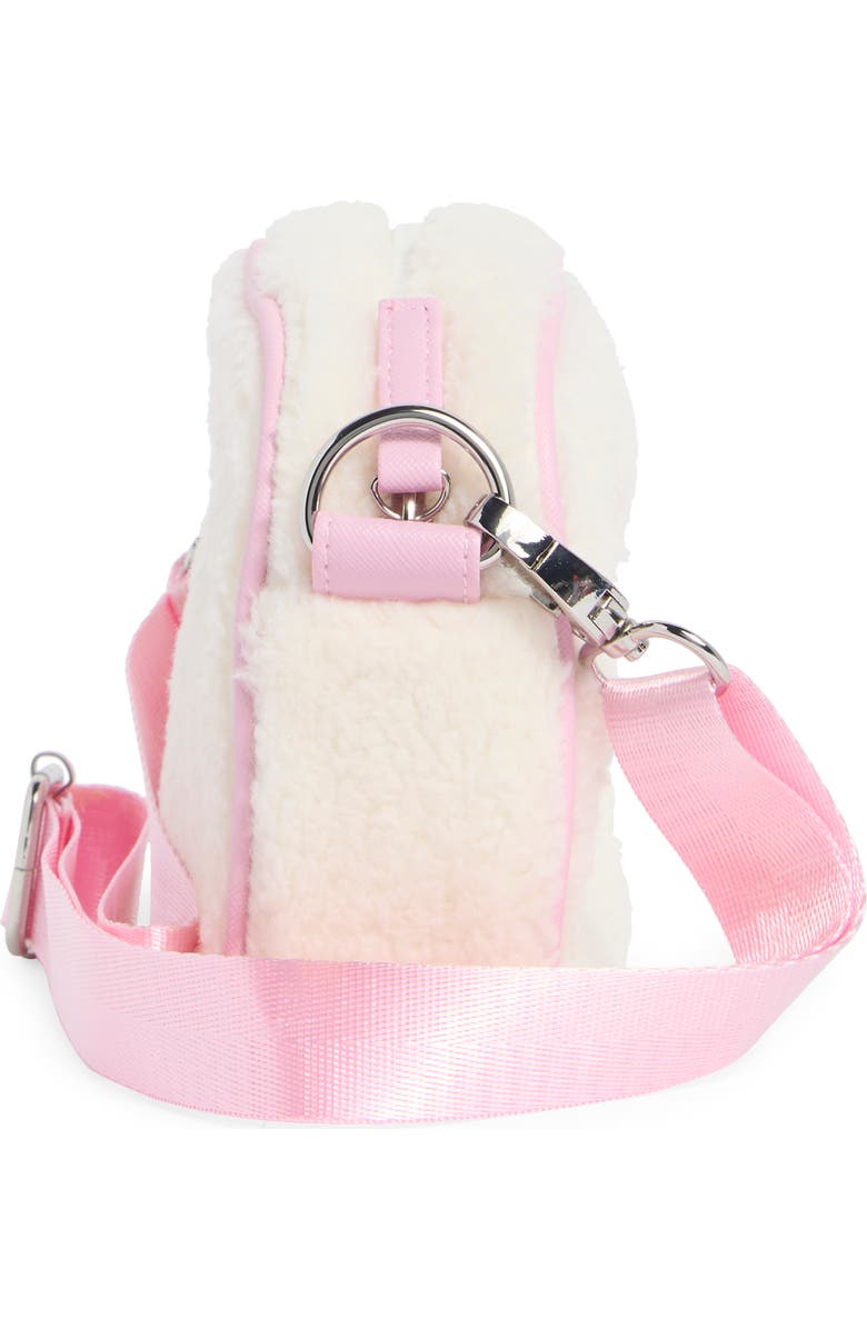 Piper & Jax Kids' Sun Rainbow Heart Patch Crossbody Bag, Alternate, color, Ivory Multi