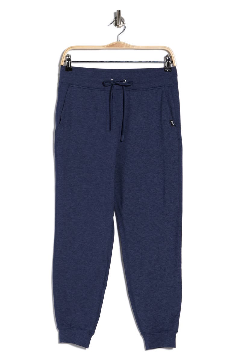 DKNY Space Dye High Waist Slim Fit Pants, Main, color,
