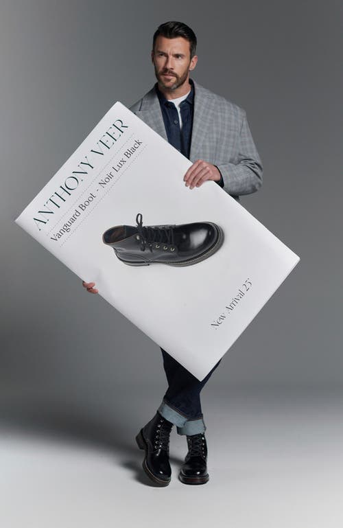 Anthony Veer Vanguard Boot In Noir Luxe Black