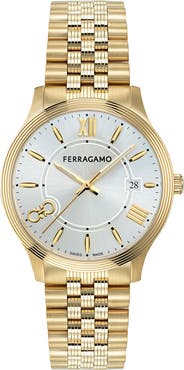 FERRAGAMO Duo Bracelet Watch, 40mm