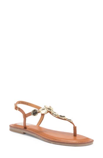 Dolce Vita Dv By  Jaime T-strap Sandal In Tan