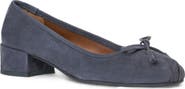 Aquatalia Camalfi Water Resistant Suede Pump