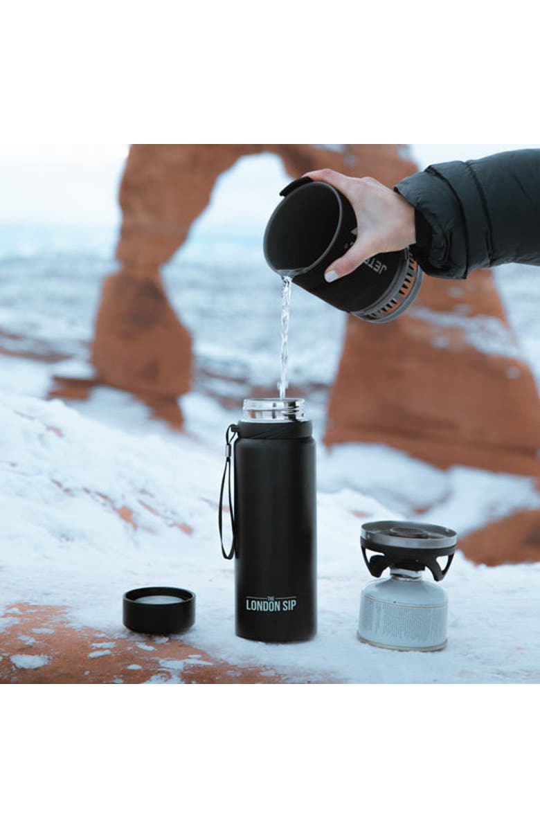 London Sip Infuser Bottle 2-Pack, 25oz, Alternate, color, Black