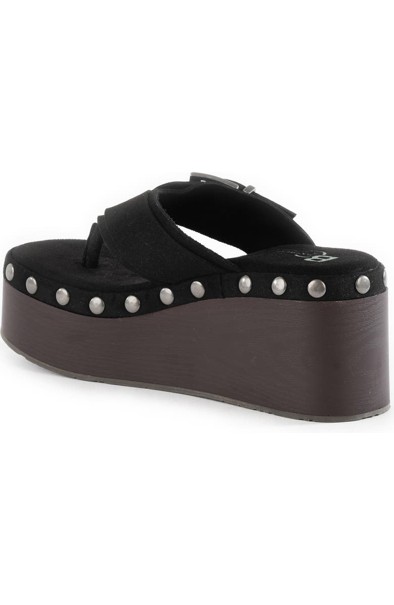 BC Footwear Starfish Platform Sandal, Alternate, color, Black
