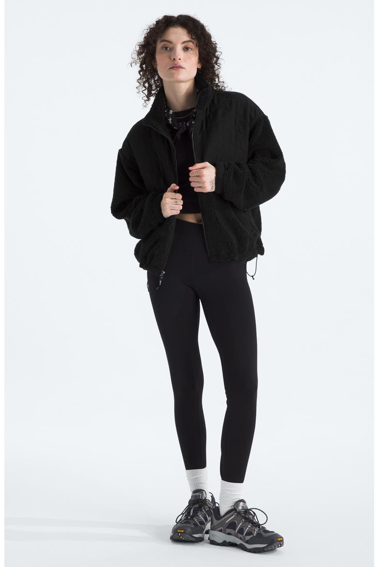 Cabin Fleece Jacket, Alternate, color, TNF BLACK