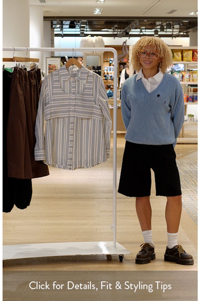 Valeria Double Layer Organic Cotton Shirt video