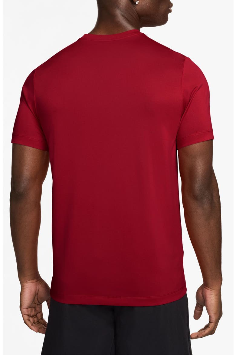 Dri-FIT Legend T-Shirt, Alternate, color, TOUGH RED/ WHITE