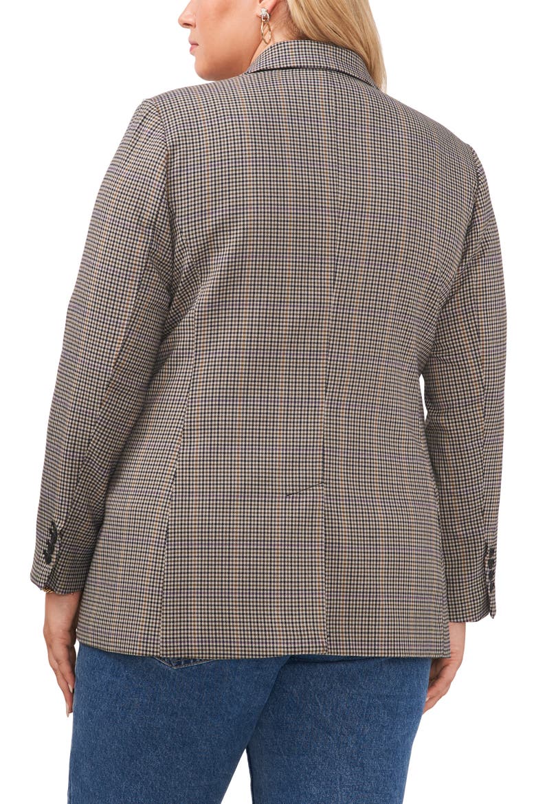 Plaid Double Breasted Blazer, Alternate, color, COUNTRY PLAID