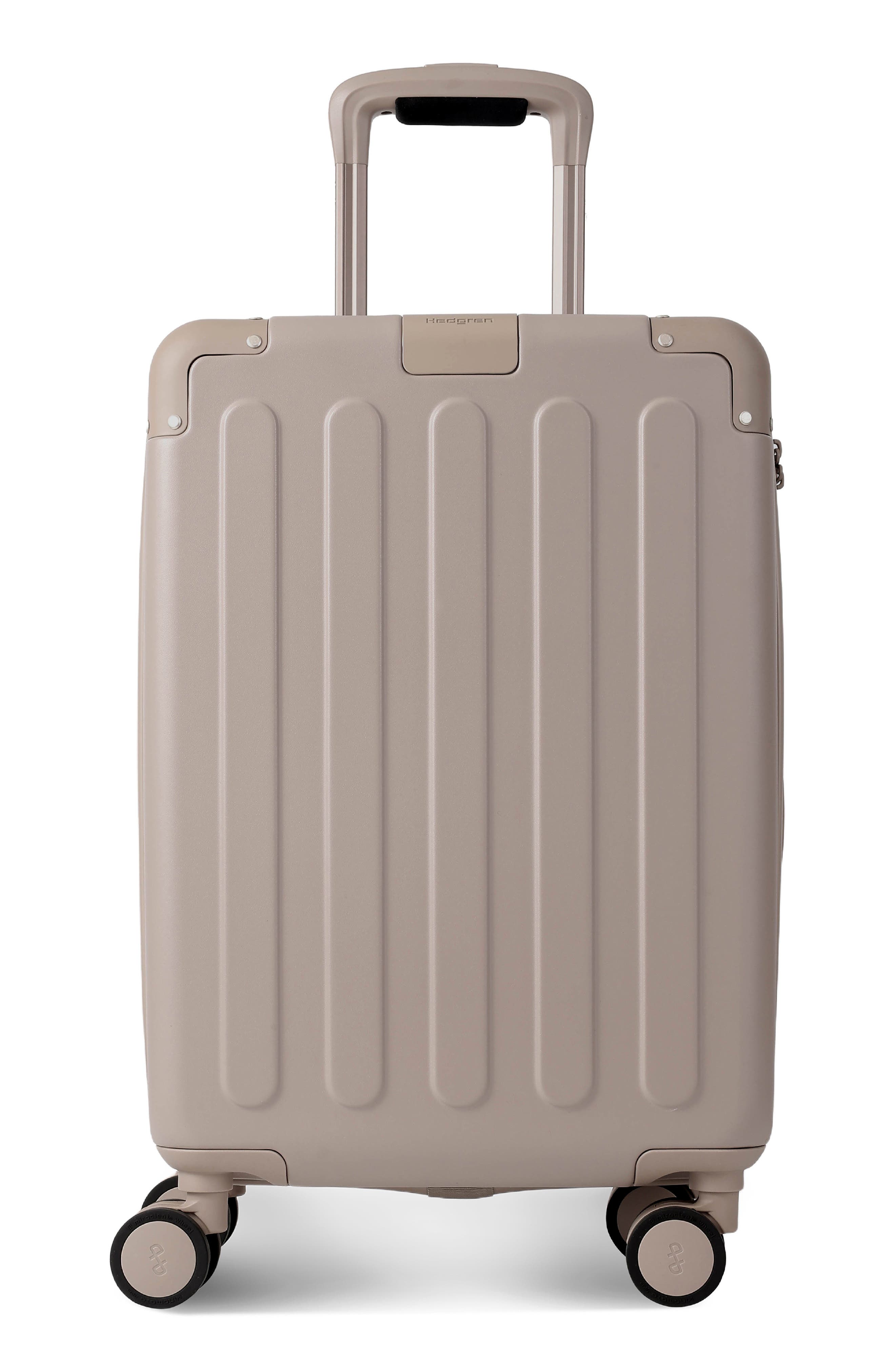 Hedgren Nostos Matte Spinner Carry-On, Main, color, Sahara