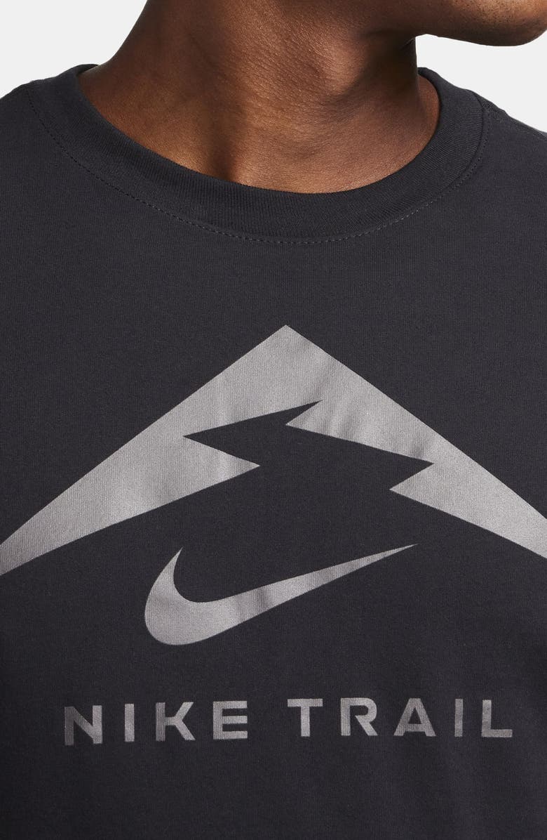 Nike Dri-FIT Long Sleeve Trail Running Graphic T-Shirt, Alternate, color, 