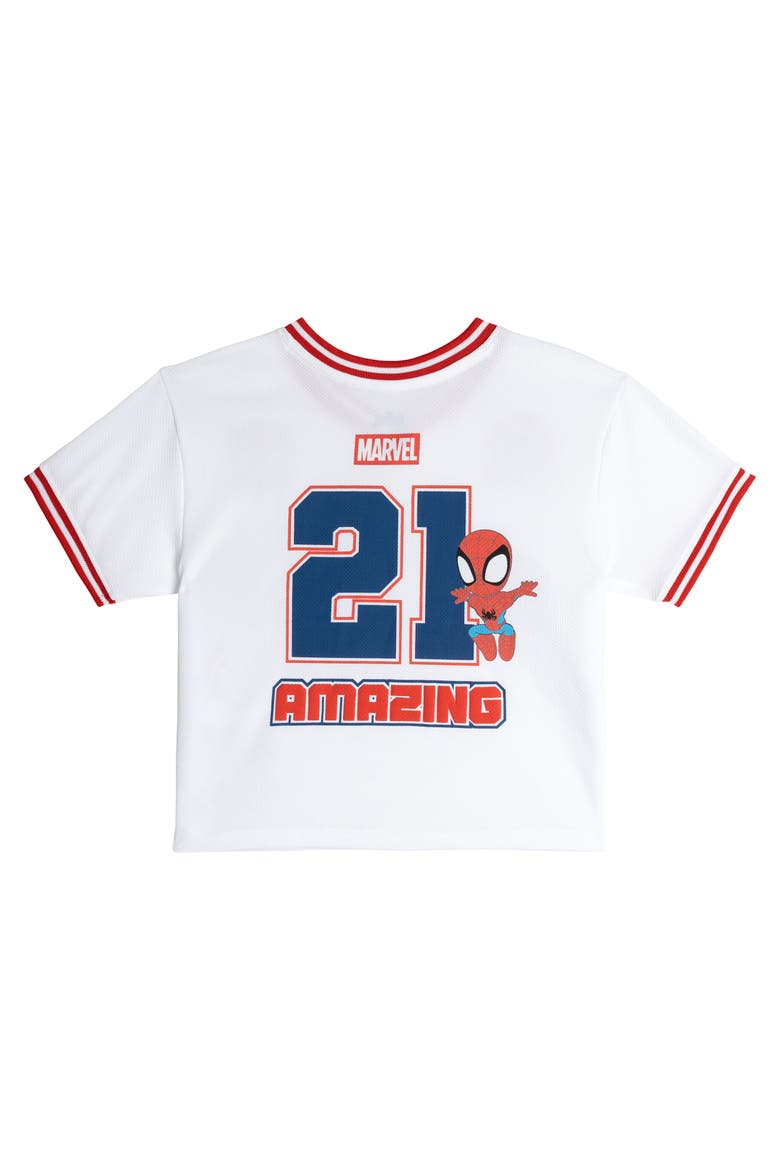 Spidey and His Amazing Friends Athletic 2-Piece T-Shirt and Shorts Set, Alternate, color, Spidey White Blue