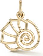 Ember Fine Jewelry 14K Gold Shell Charm
