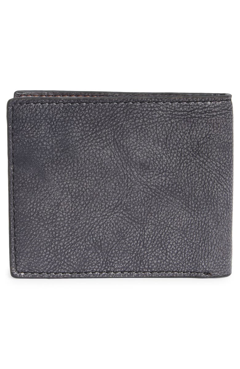 Fossil Steven Bifold, Alternate, color, Black