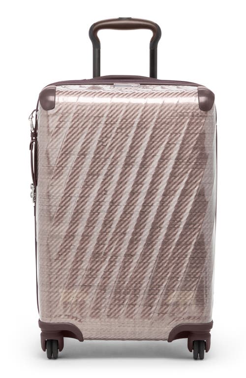 Tumi 19 Degree Lite 22-inch International 4 Wheel Carry-on Bag In Blush