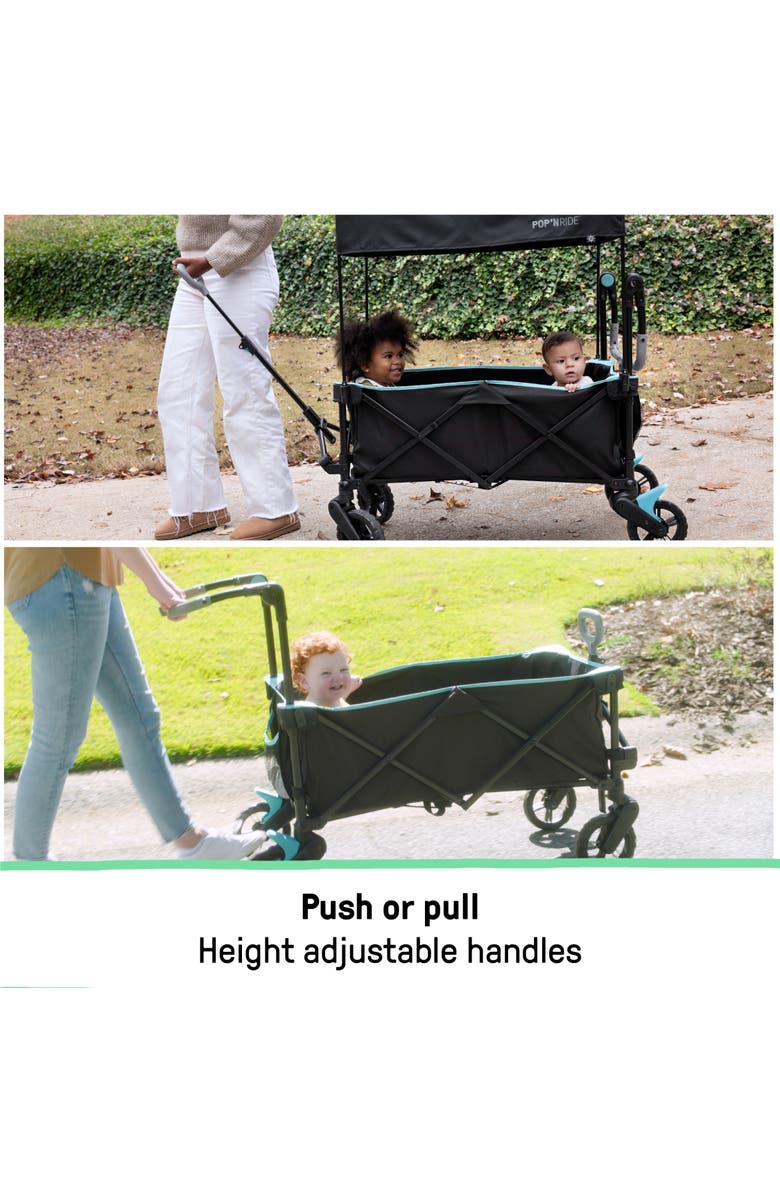 INGENUITY Pop 'N Ride Stroller Wagon, Alternate, color, Black