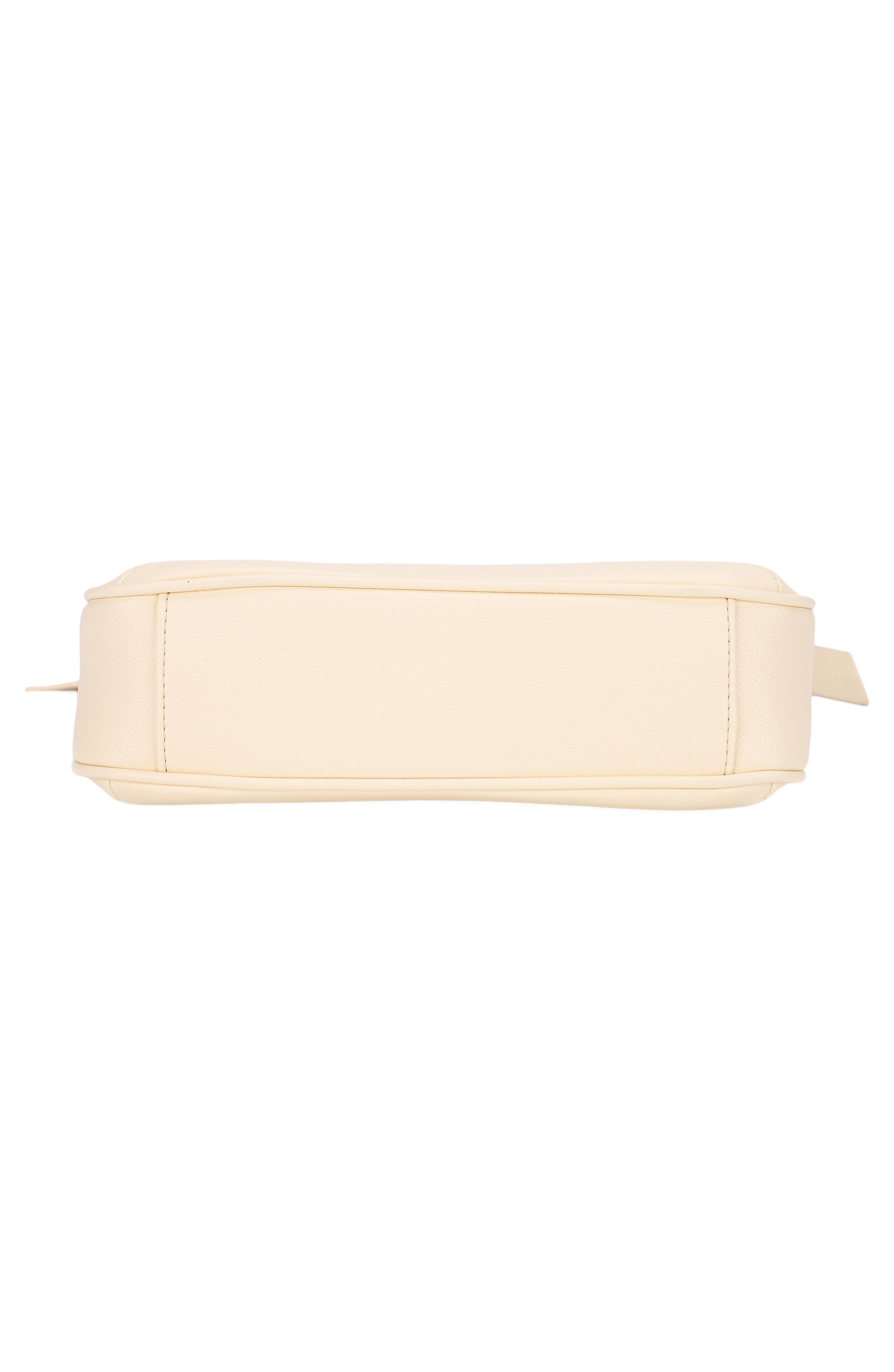 Marissa Bow Vegan Leather Shoulder Bag, Alternate, color, BUTTER