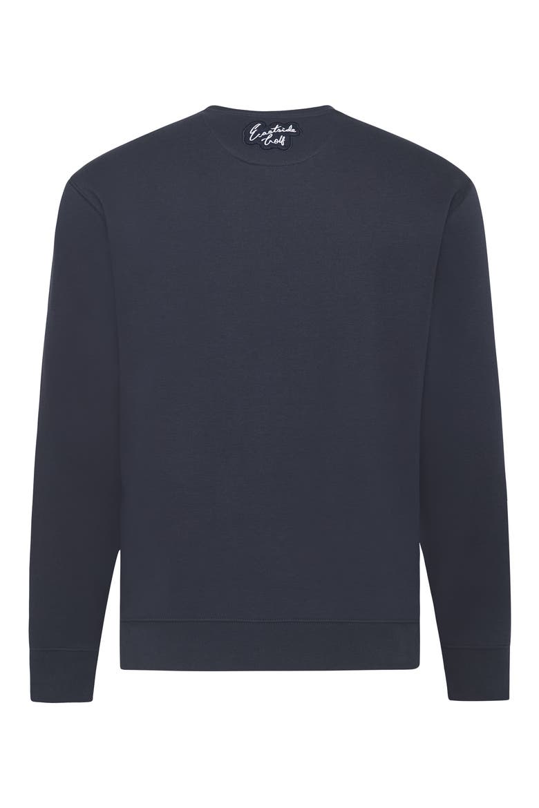 Swingman Core Fleece Sweatshirt, Alternate, color, MIDNIGHT NAVY