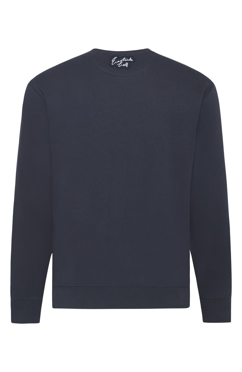 Eastside Golf Swingman Core Fleece Sweatshirt, Alternate, color, Midnight Navy