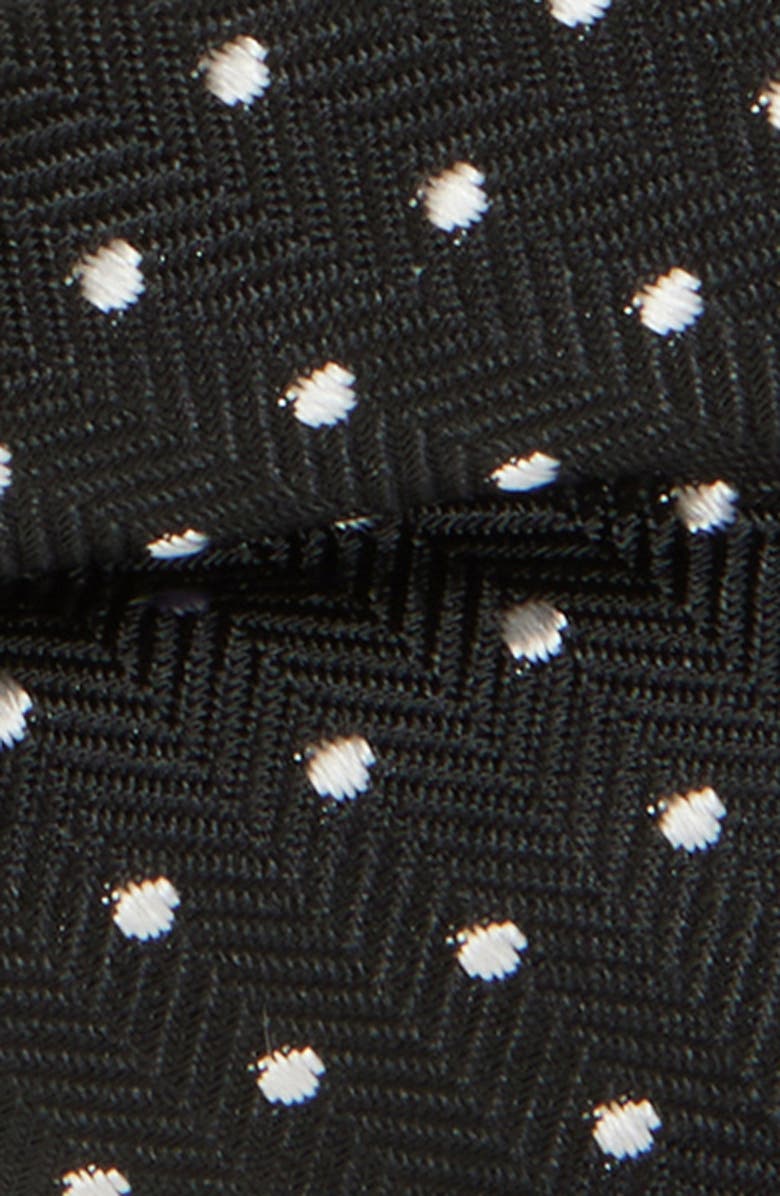 Nordstrom Kids' Boden Dot Silk Pre-Tied Bow Tie, Alternate, color, Black- White Boden Dot