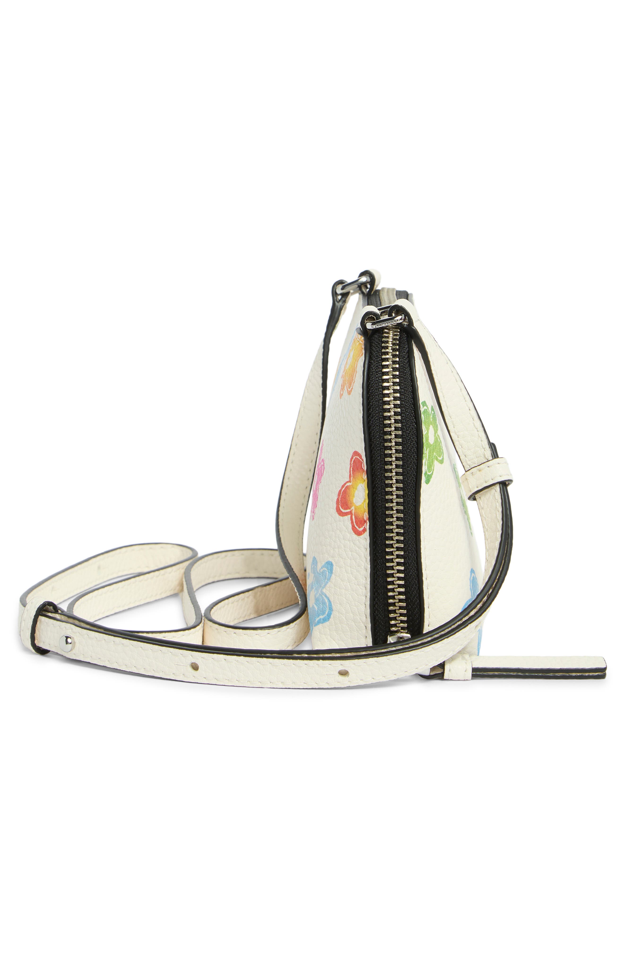 Marc Jacobs Small Crossbody Pouch, Alternate, color, White Multi