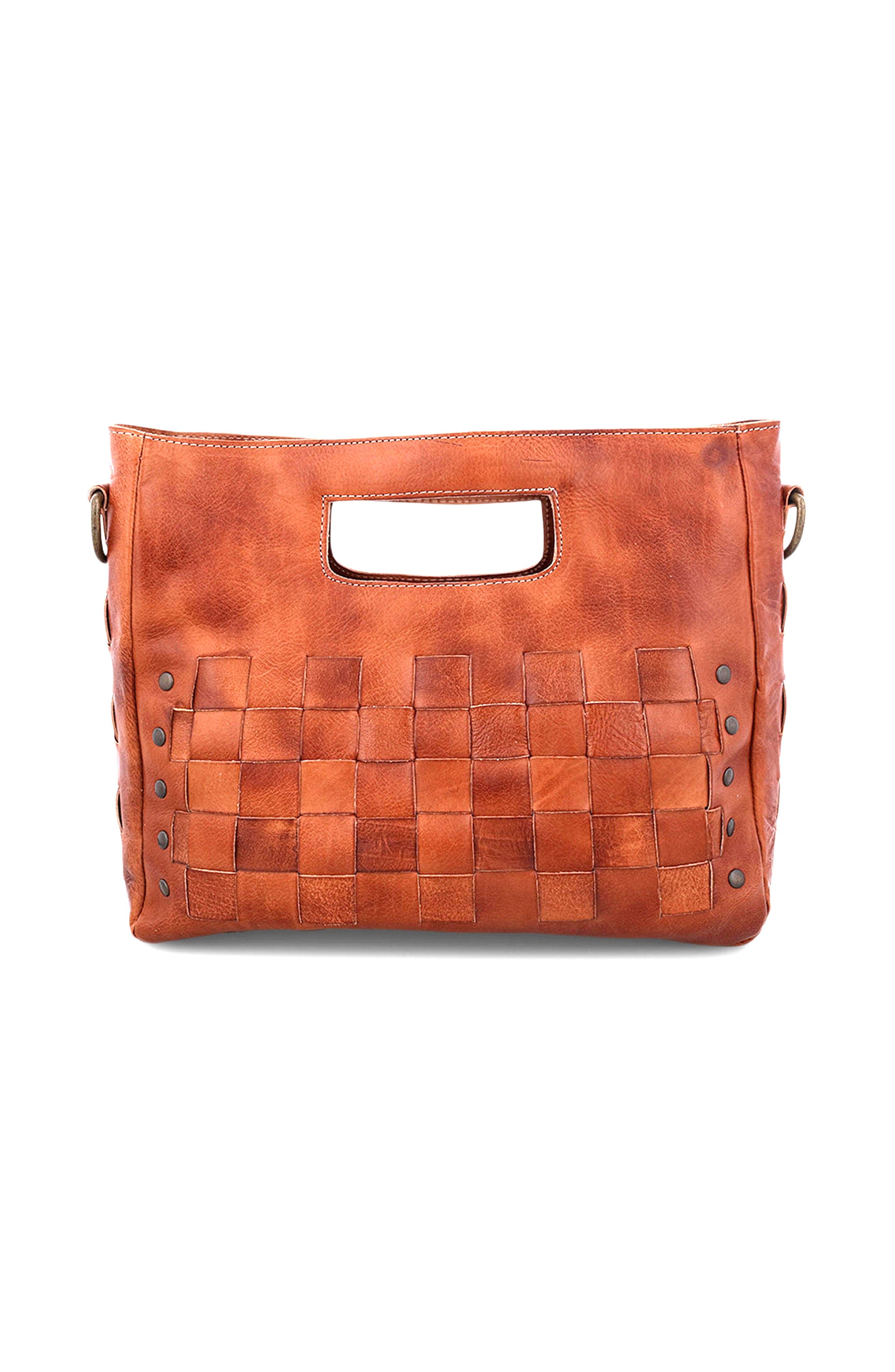 Bed Stu Orchid Handbag, Alternate, color, Cognac Dd