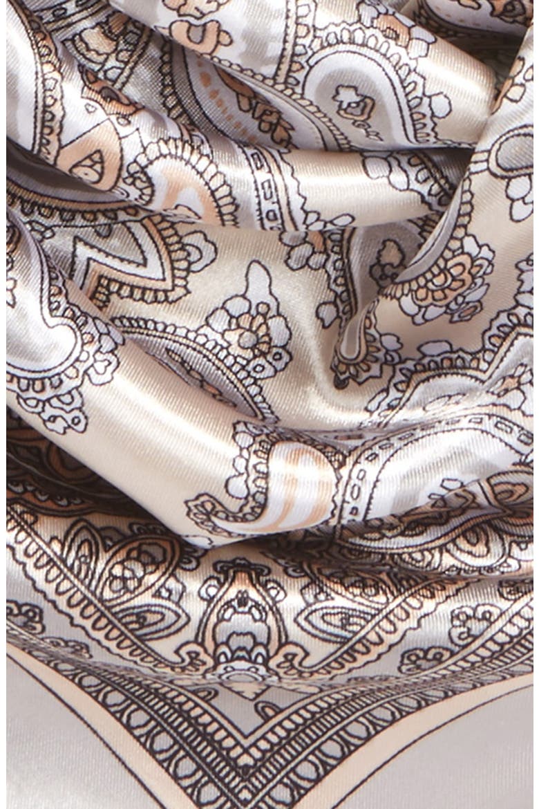 Paisley Scarf, Alternate, color, GREY