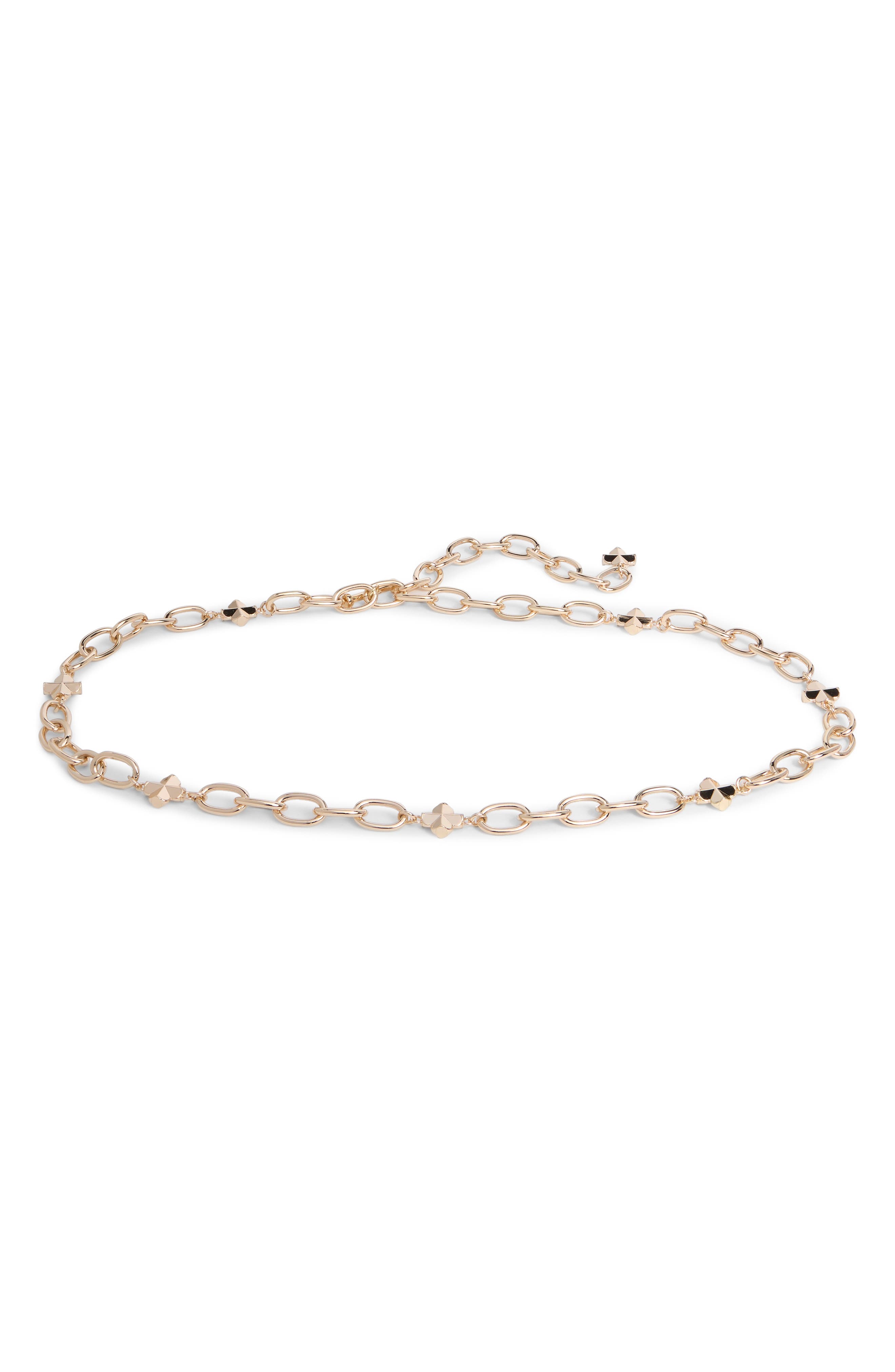 Kate Spade New York spade charm chain belt