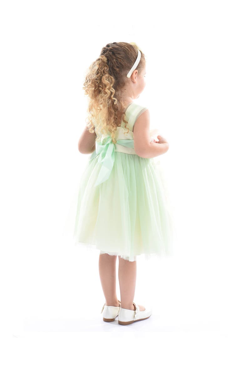 Kyra Floral Dress, Alternate, color, Green