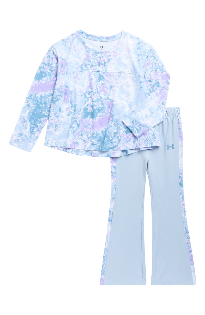Under Armour Kids' Print Long Sleeve Tunic & Flare Leggings Set, Main, color, 