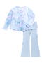 Kids' Print Long Sleeve Tunic & Flare Leggings Set