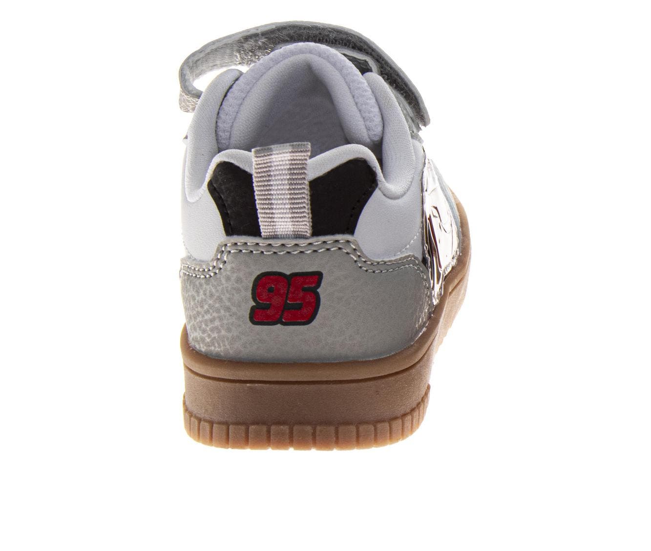 Disney Pixar Cars Lightning McQueen Sneakers Boys, Alternate, color, Grey White