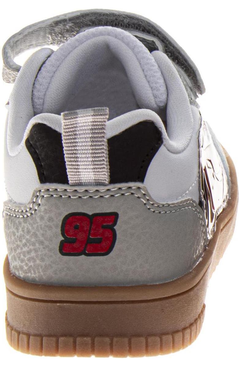Disney Pixar Cars Lightning McQueen Sneakers Boys, Alternate, color, Grey White