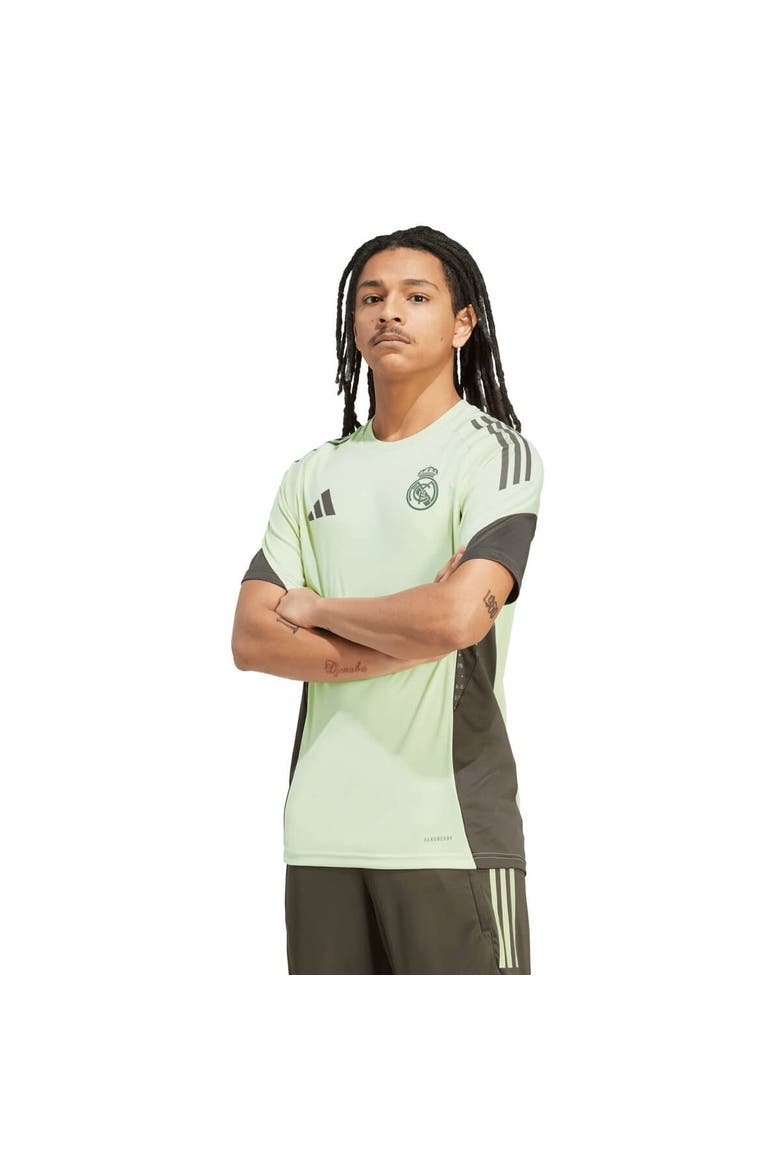 Men's adidas  Green Real Madrid 2025/26 AEROREADY Training Jersey, Alternate, color, Green
